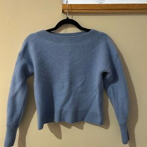 Club Monaco 100% Cashmere Boat Neck Sweater